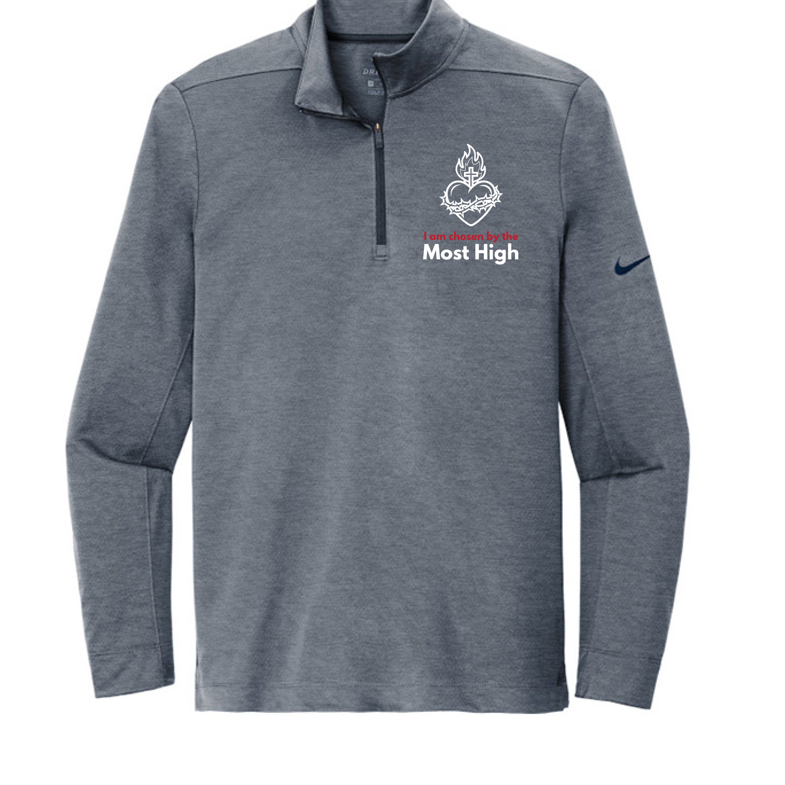 Navy Heather - FRONT